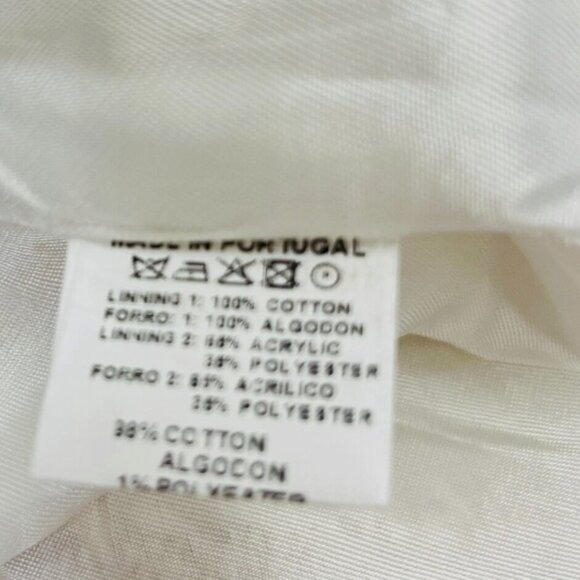 VILAGALLO IT 38 US 8 Faux Pearl Tweed Crop Blazer - Picture 14 of 14